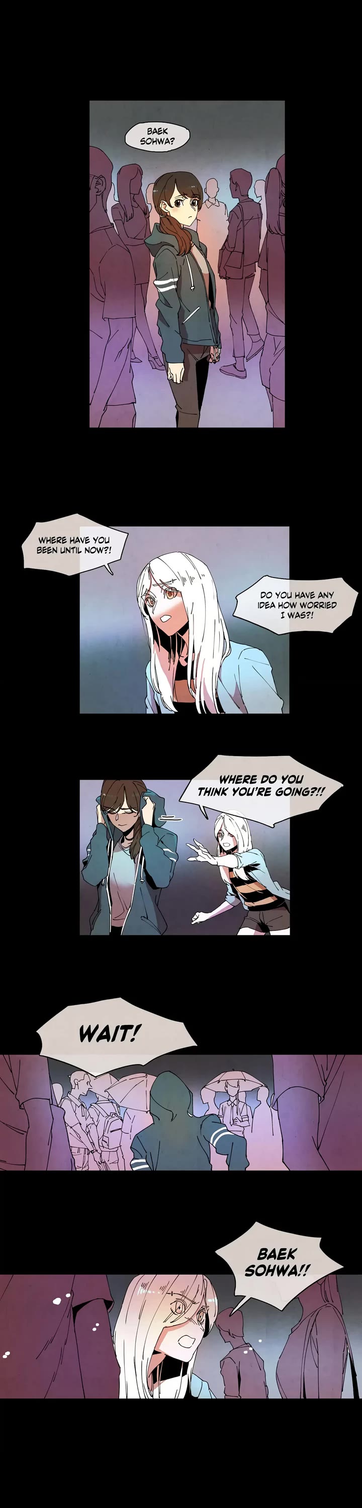 White Angels Have No Wings Chapter 39 page 1 - Chapter 39: The Angel Circles Above the Ground (1)