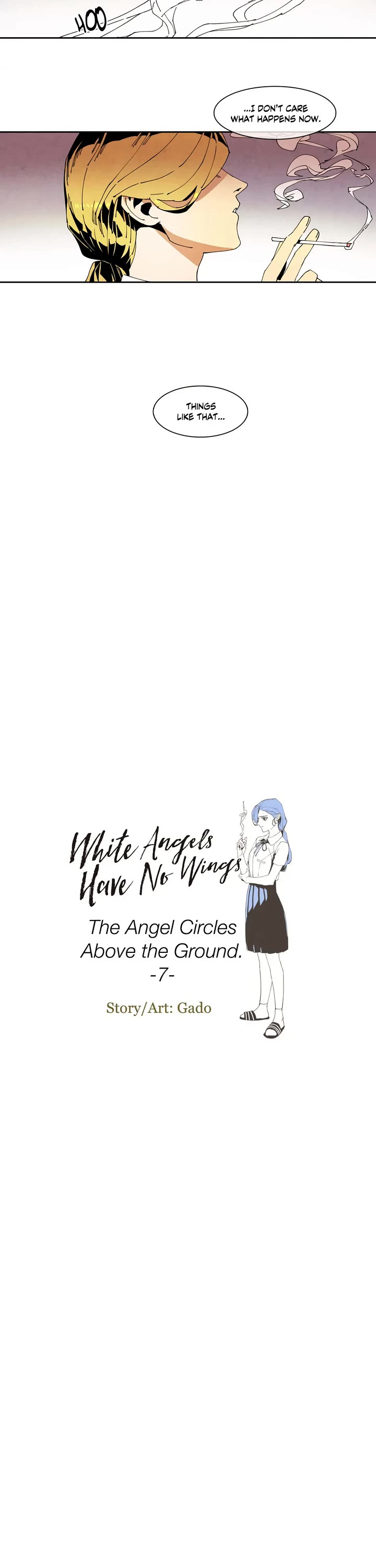White Angels Have No Wings Chapter 45 page 8 - Chapter 45: The Angel Circles Above the Ground (7)