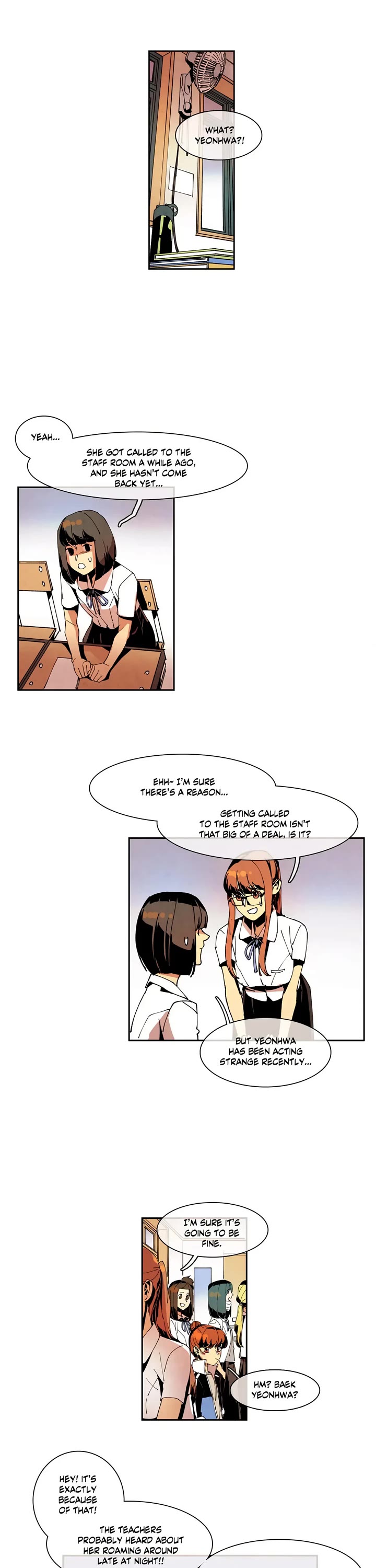 White Angels Have No Wings Chapter 46 page 7 - Chapter 46: The Angel Circles Above the Ground (8)