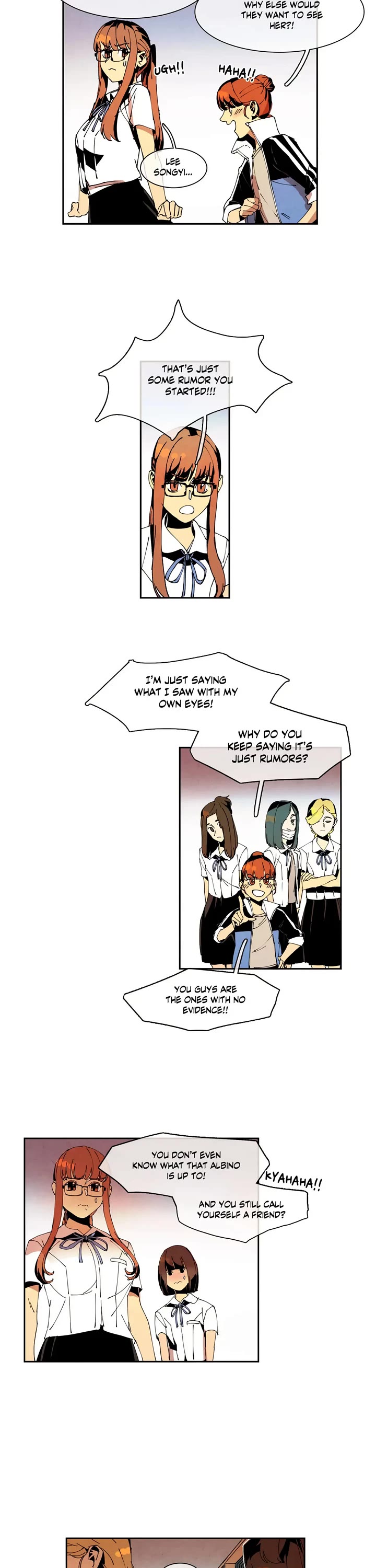 White Angels Have No Wings Chapter 46 page 8 - Chapter 46: The Angel Circles Above the Ground (8)