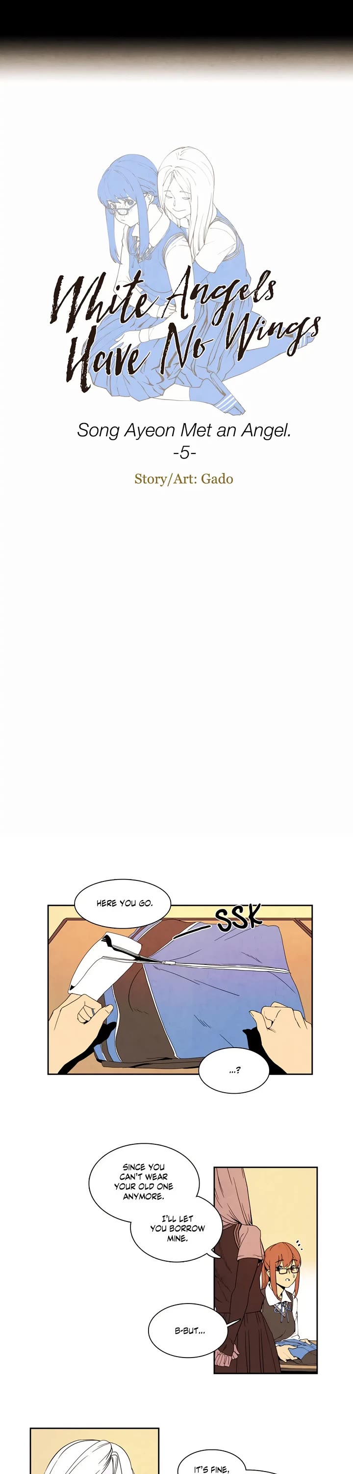 White Angels Have No Wings Chapter 5 page 2 - Chapter 5: Song Ayeon Met an Angel (5)