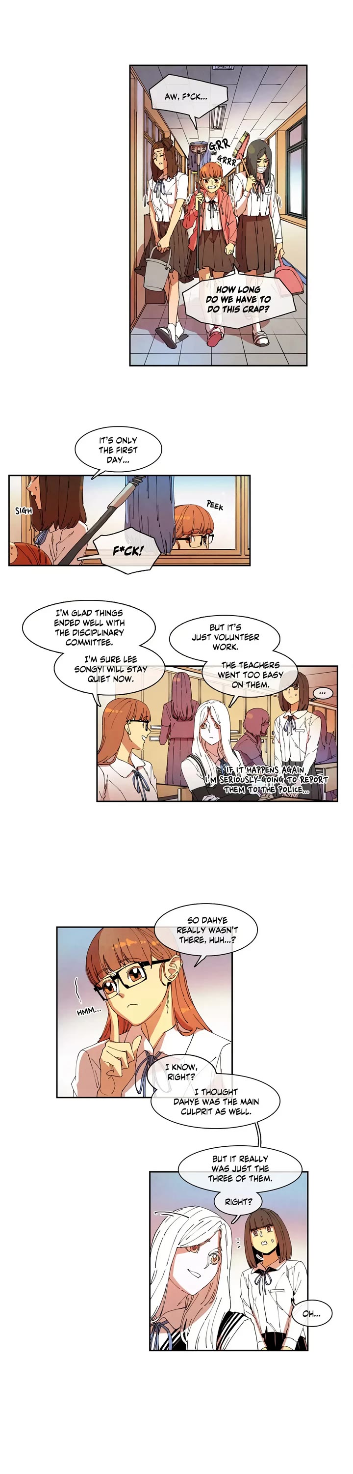 White Angels Have No Wings Chapter 64 page 1 - Chapter 64: Yang Dahye Follows the Angel’s Trail (5)
