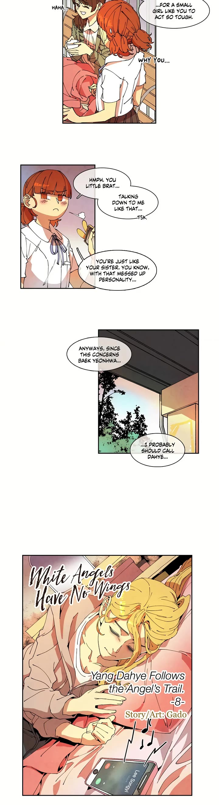 White Angels Have No Wings Chapter 67 page 5 - Chapter 67: Yang Dahye Follows the Angel’s Trail (8)