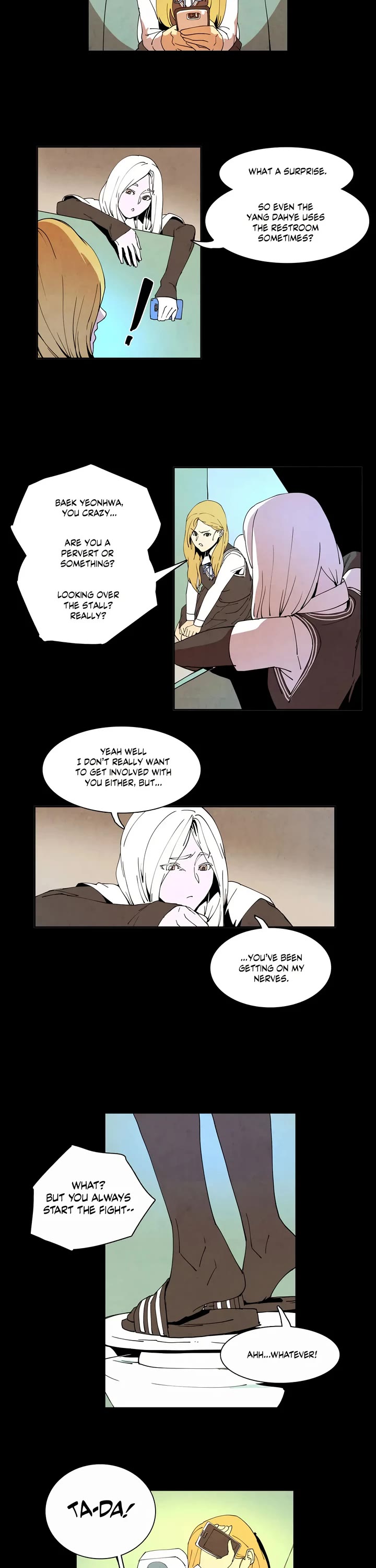 White Angels Have No Wings Chapter 7 page 12 - Chapter 7: Song Ayeon Met an Angel (7)