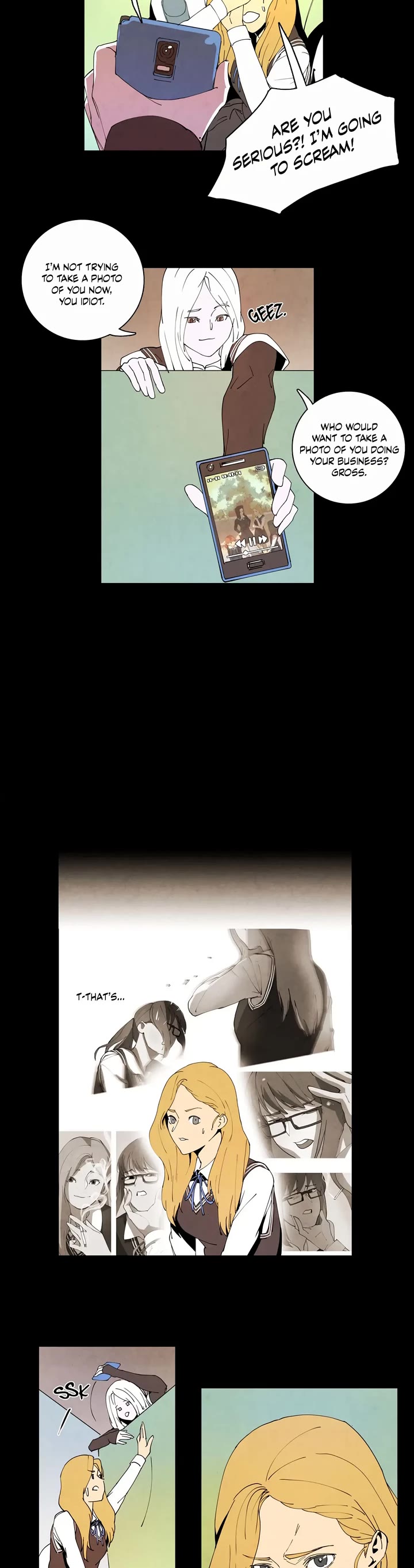 White Angels Have No Wings Chapter 7 page 13 - Chapter 7: Song Ayeon Met an Angel (7)