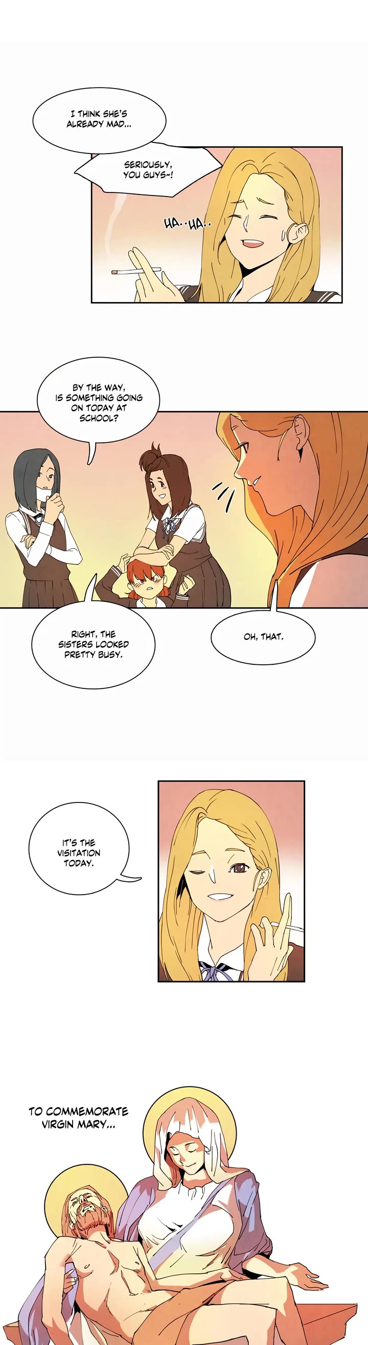 White Angels Have No Wings Chapter 7 page 4 - Chapter 7: Song Ayeon Met an Angel (7)