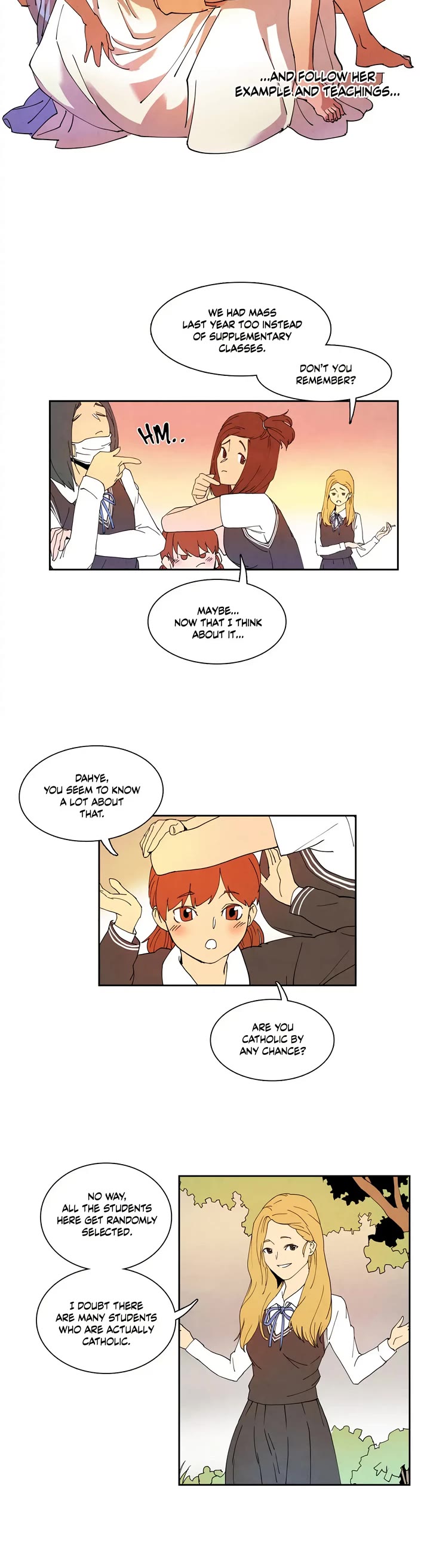White Angels Have No Wings Chapter 7 page 5 - Chapter 7: Song Ayeon Met an Angel (7)