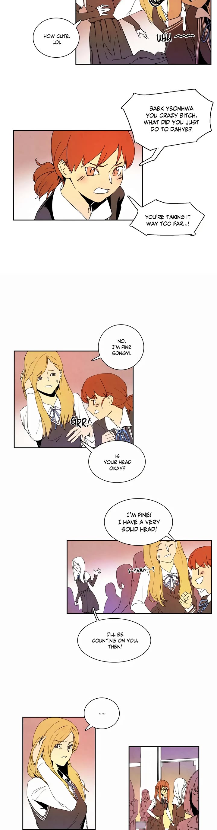 White Angels Have No Wings Chapter 8 page 4 - Chapter 8: Song Ayeon Met an Angel (8)