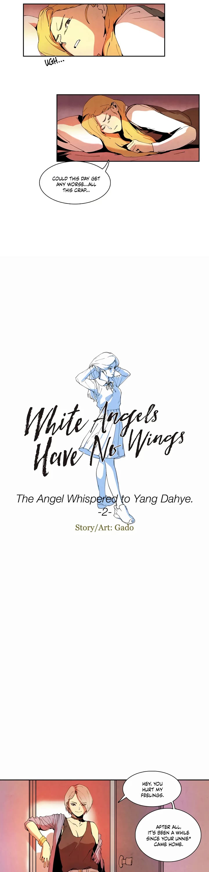 White Angels Have No Wings Chapter 9 page 3 - Chapter 9: The Angel Whispered to Yang Dahye (1)
