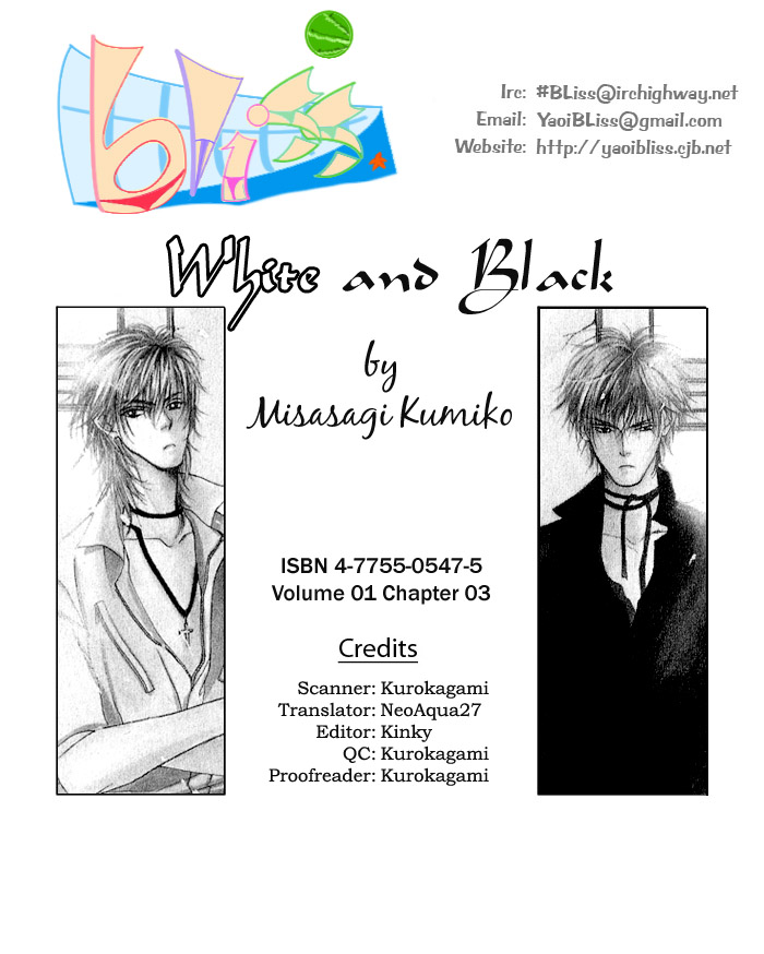 White & Black Chapter 3 page 1 - Chapter 3