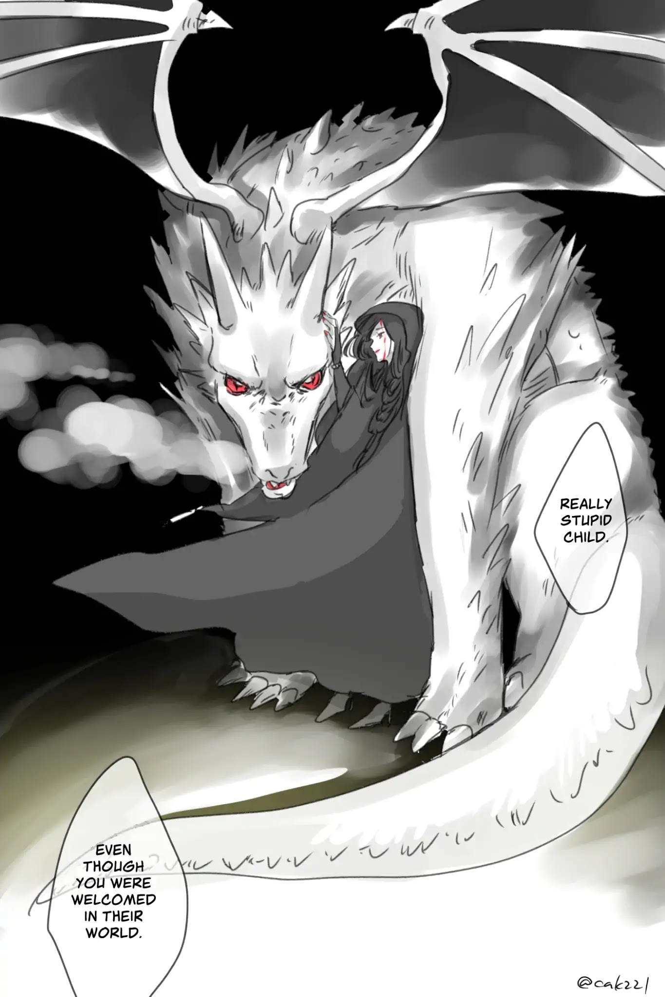 White Dragon and Witch Chapter 0 page 4 - Chapter 0: Oneshot