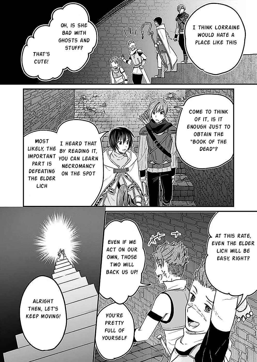 White Necromancer ~Road to Necromancer King~ Chapter 23 page 13 - Chapter 23: Labyrinth of the dead