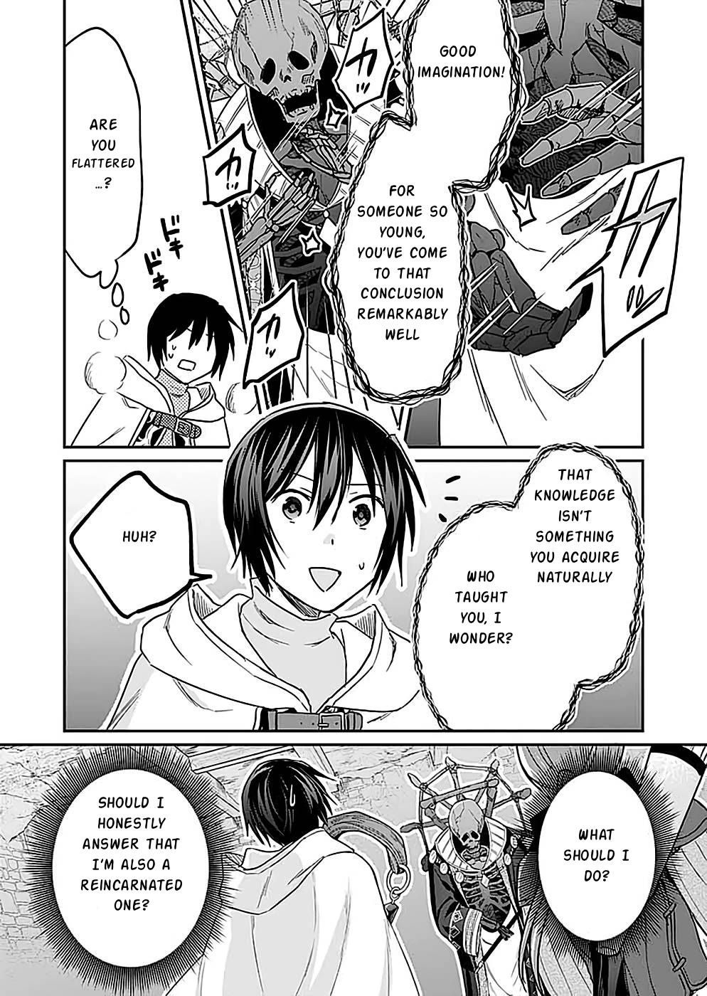 White Necromancer ~Road to Necromancer King~ Chapter 23 page 33 - Chapter 23: Labyrinth of the dead