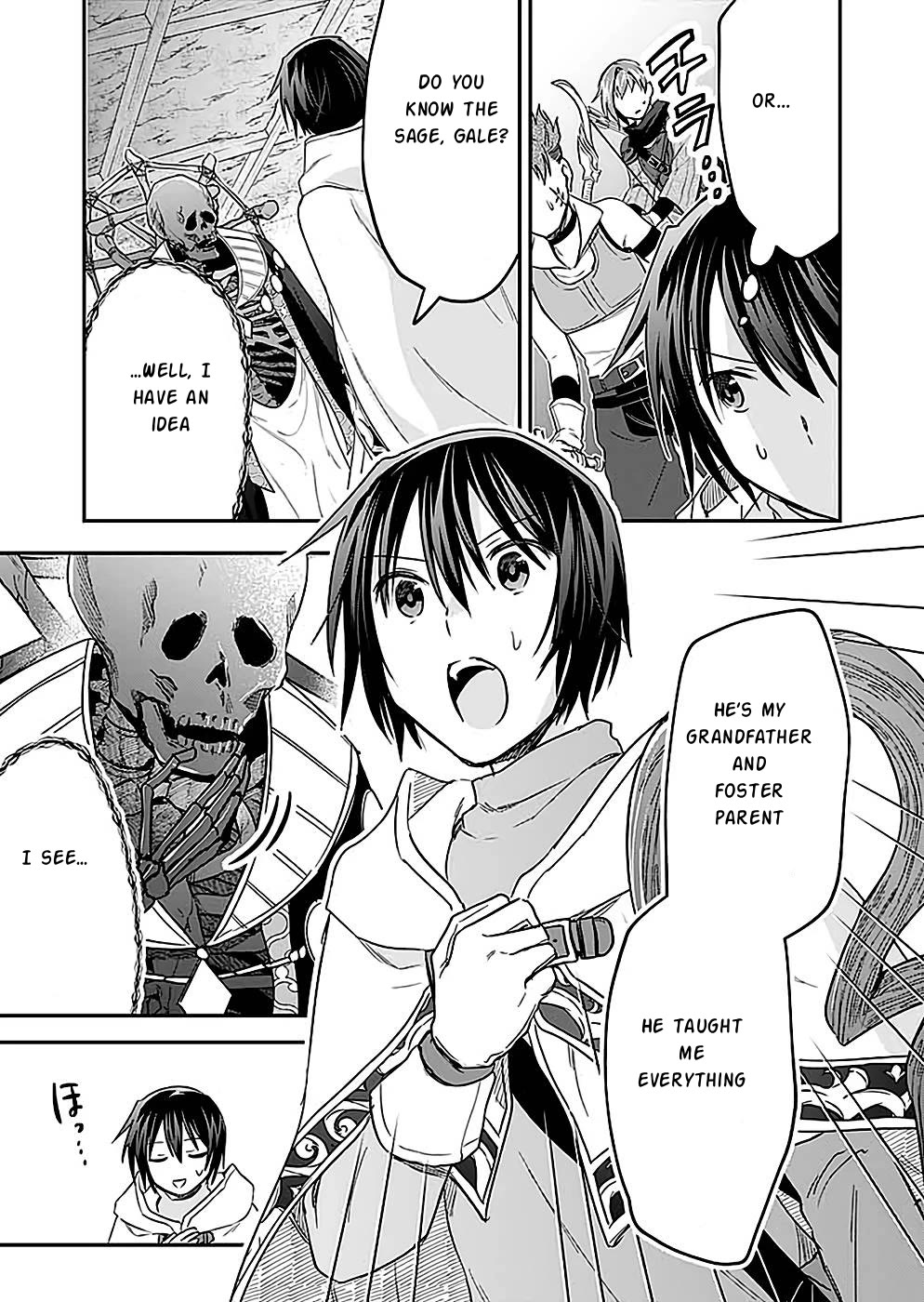 White Necromancer ~Road to Necromancer King~ Chapter 23 page 34 - Chapter 23: Labyrinth of the dead