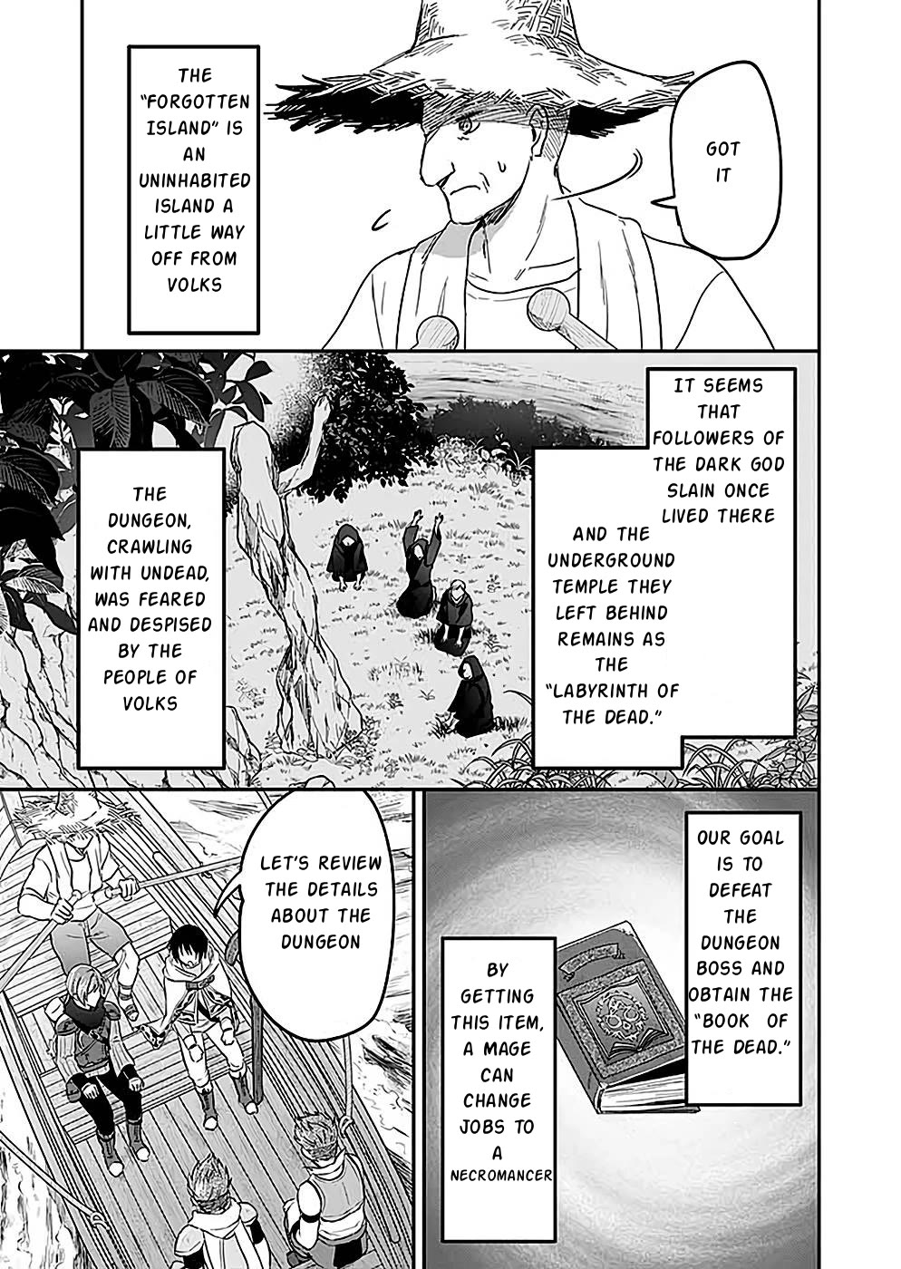 White Necromancer ~Road to Necromancer King~ Chapter 23 page 6 - Chapter 23: Labyrinth of the dead