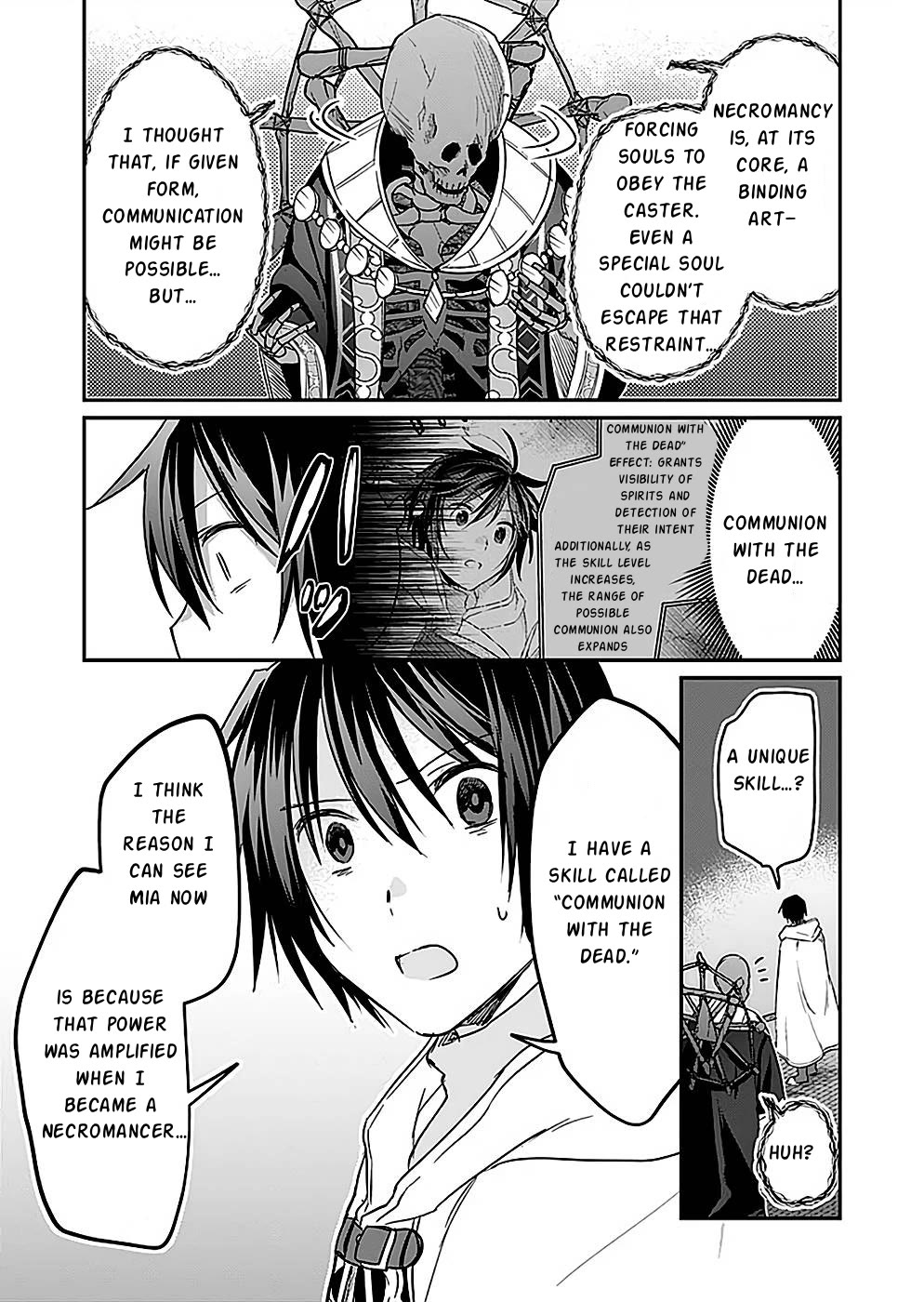 White Necromancer ~Road to Necromancer King~ Chapter 25 page 10 - Chapter 25: Mia