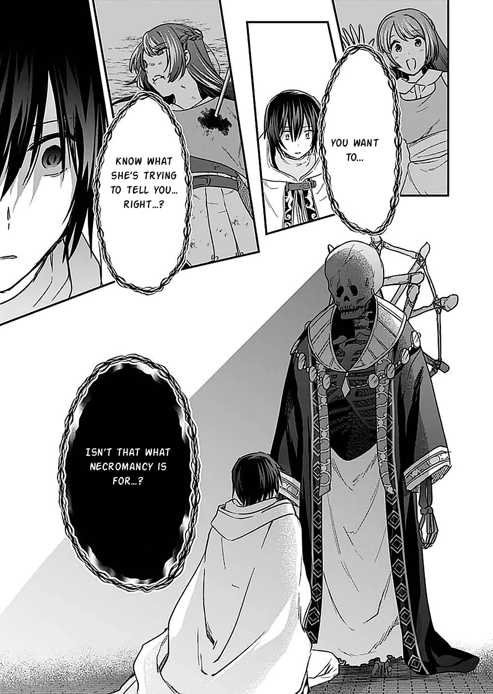White Necromancer ~Road to Necromancer King~ Chapter 25 page 6 - Chapter 25: Mia