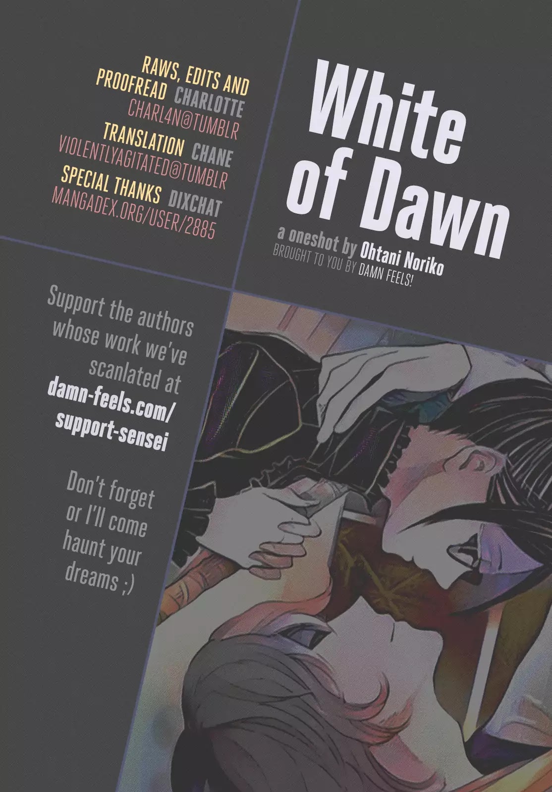 White of Dawn Chapter 0 page 1 - Chapter 0: Oneshot
