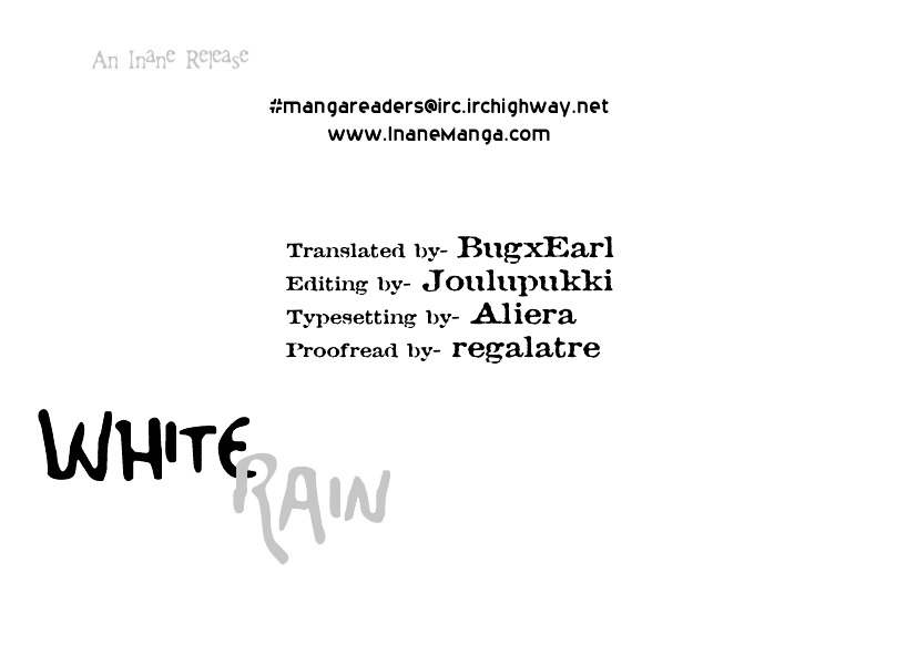 White Rain Chapter 0 page 2 - Chapter 0 : [Oneshot]