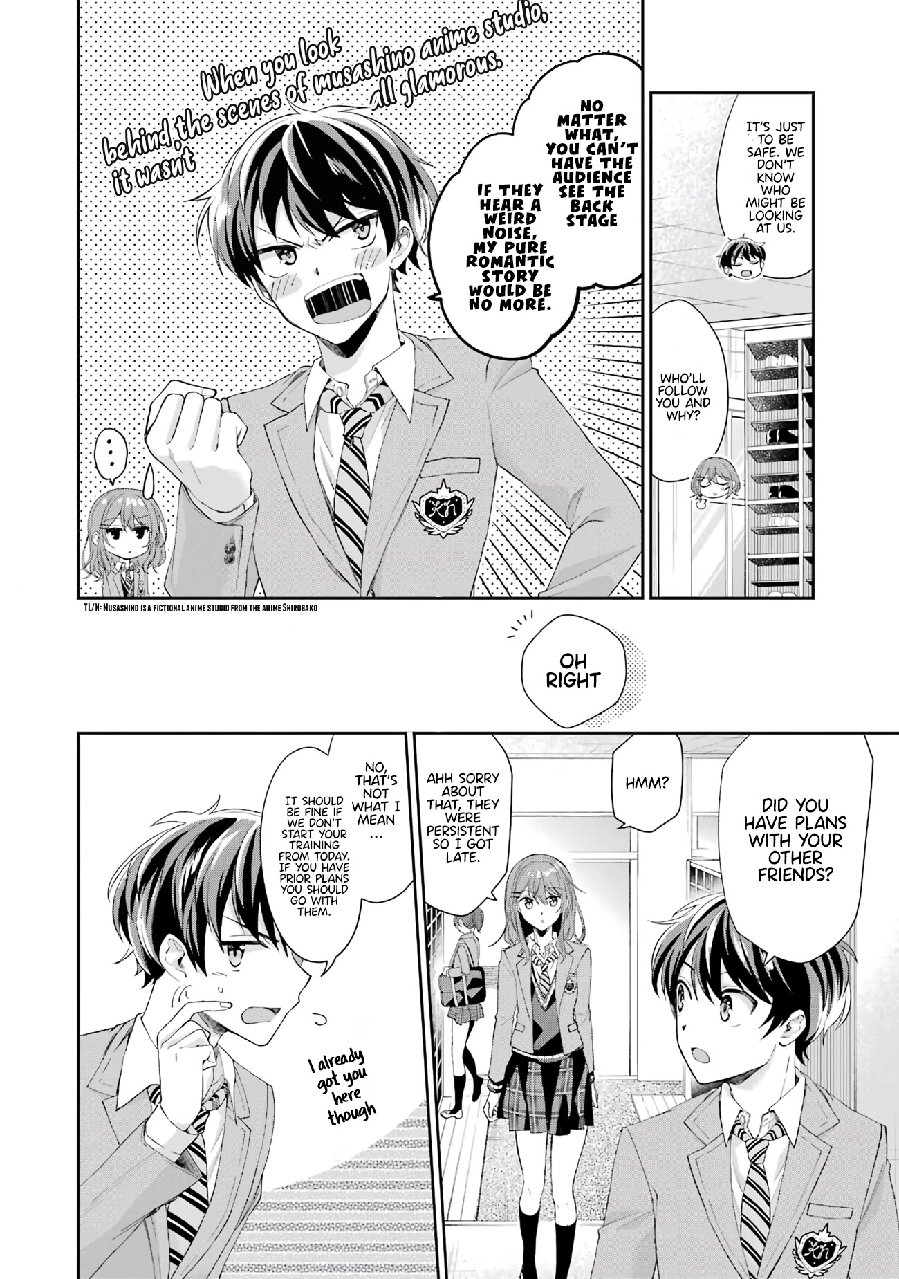 Who Decided That I Can’t Do Romantic Comedy in Reality? Chapter 4 page 8 - Chapter 4