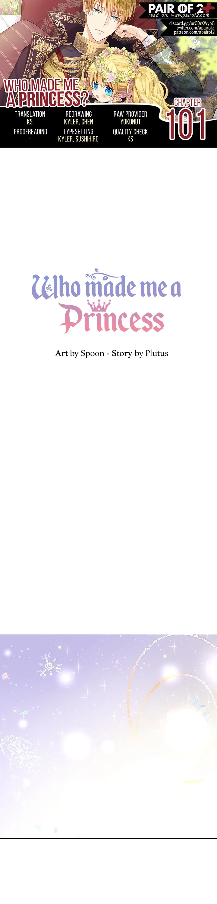 Who Made Me a Princess Chapter 101 page 1 - Chapter 101