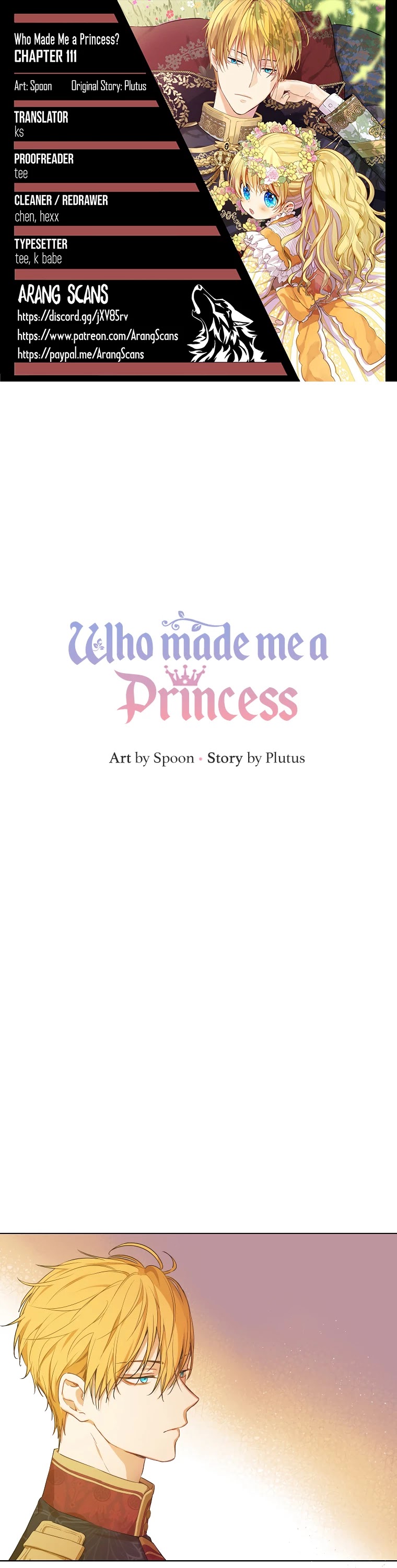 Who Made Me a Princess Chapter 111 page 1 - Chapter 111