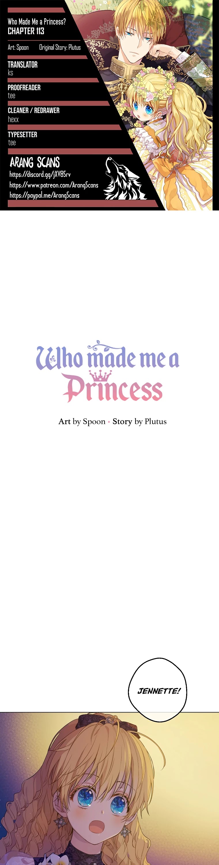 Who Made Me a Princess Chapter 113 page 1 - Chapter 113