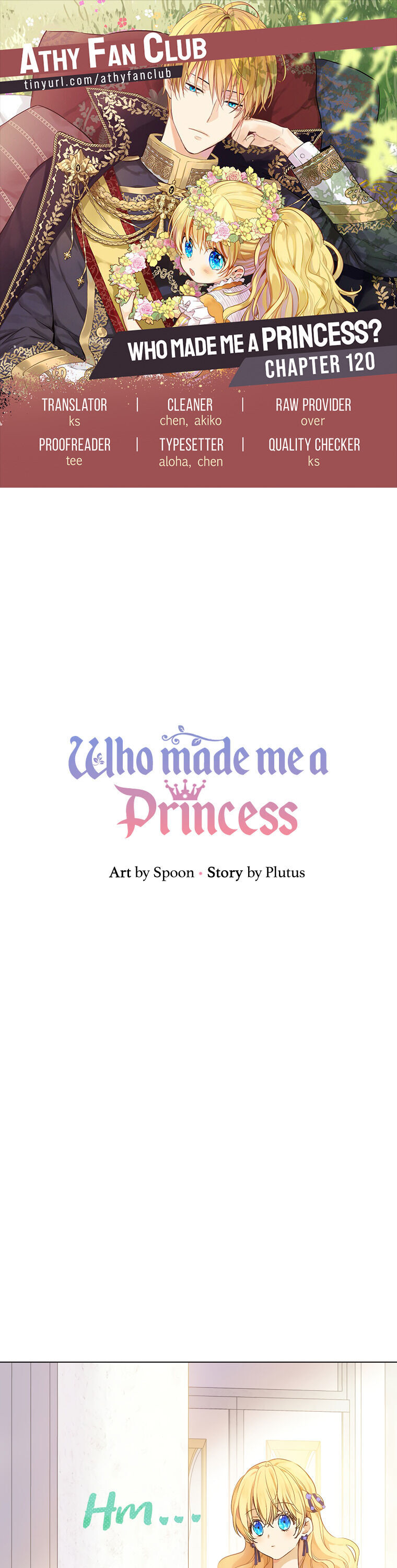 Who Made Me a Princess Chapter 120 page 1 - Chapter 120