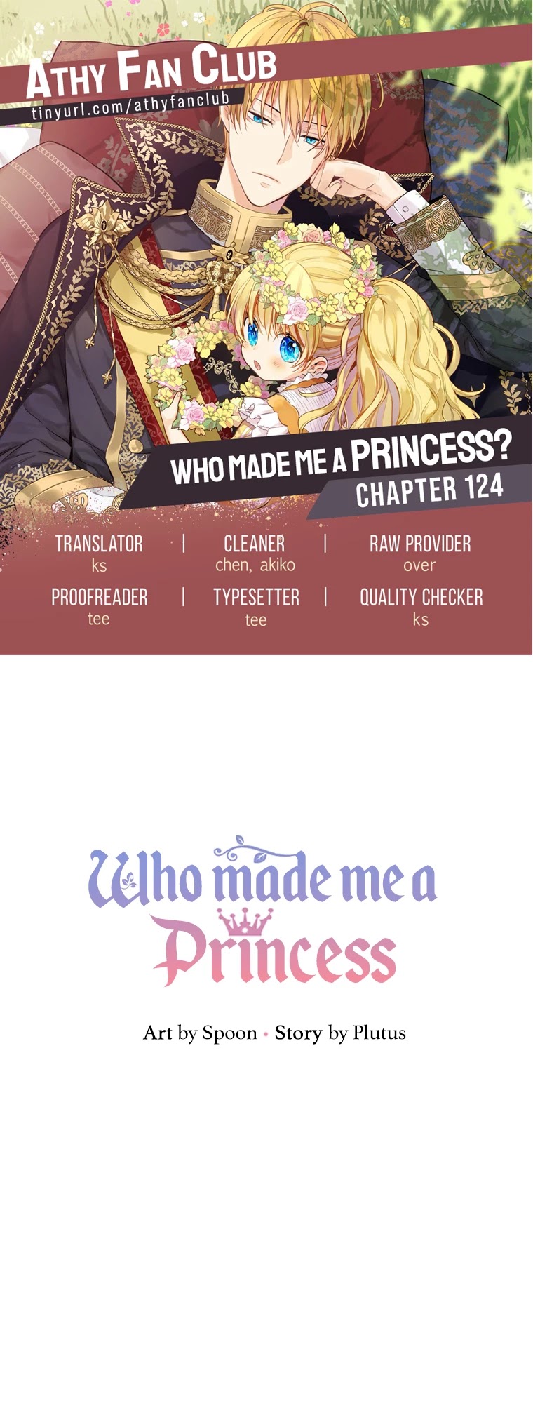 Who Made Me a Princess Chapter 124 page 1 - Chapter 124