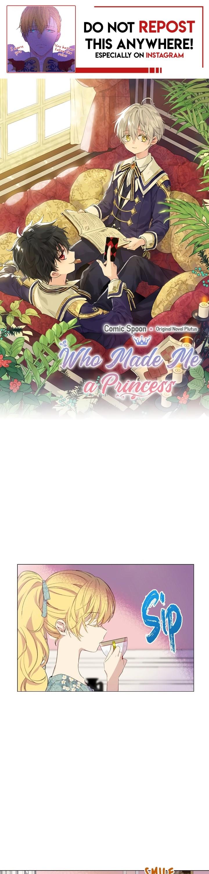 Who Made Me a Princess Chapter 55 page 1 - Chapter 55