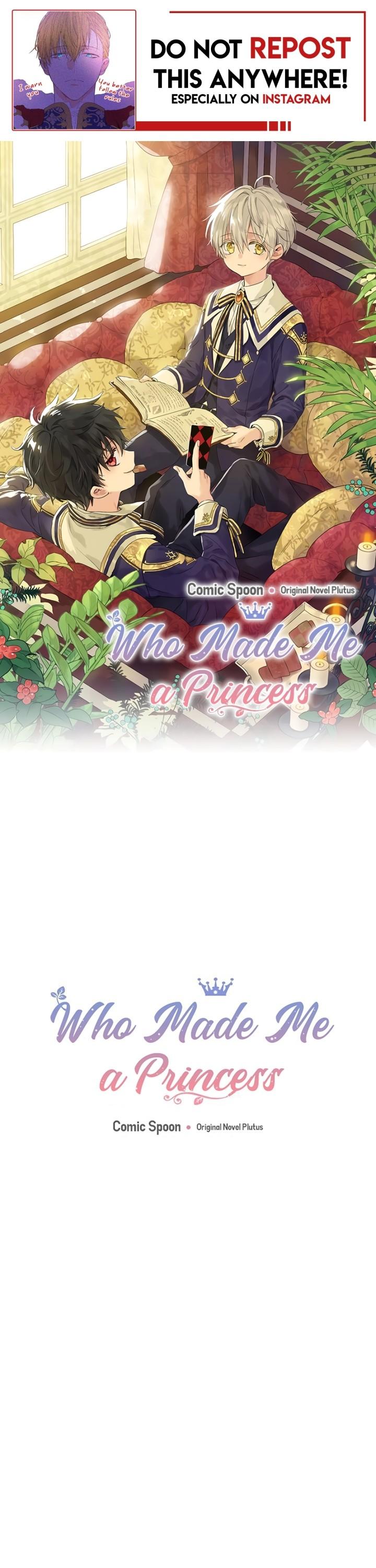 Who Made Me a Princess Chapter 56 page 1 - Chapter 56