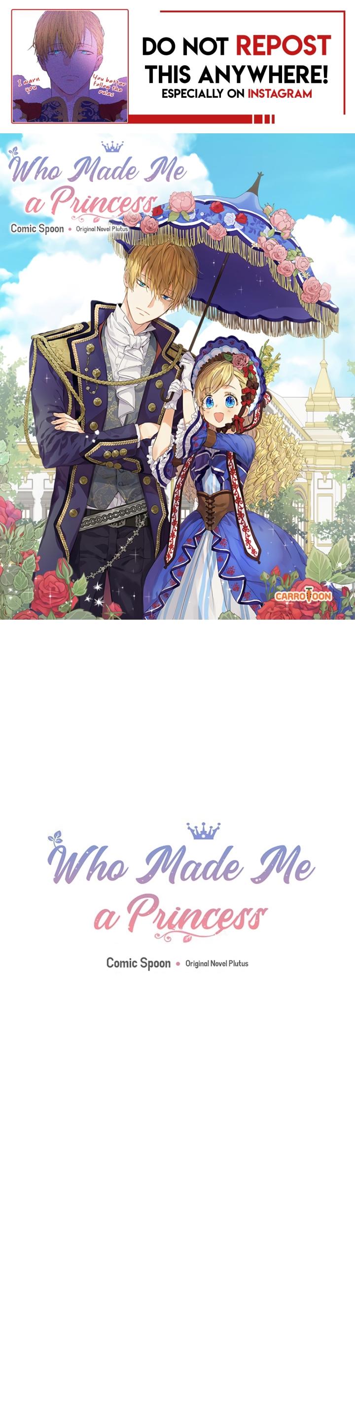 Who Made Me a Princess Chapter 58 page 1 - Chapter 58