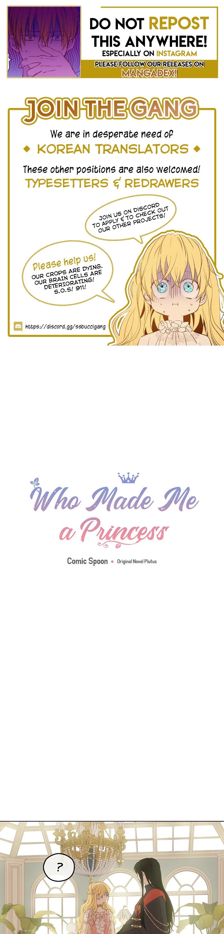Who Made Me a Princess Chapter 75 page 1 - Chapter 75