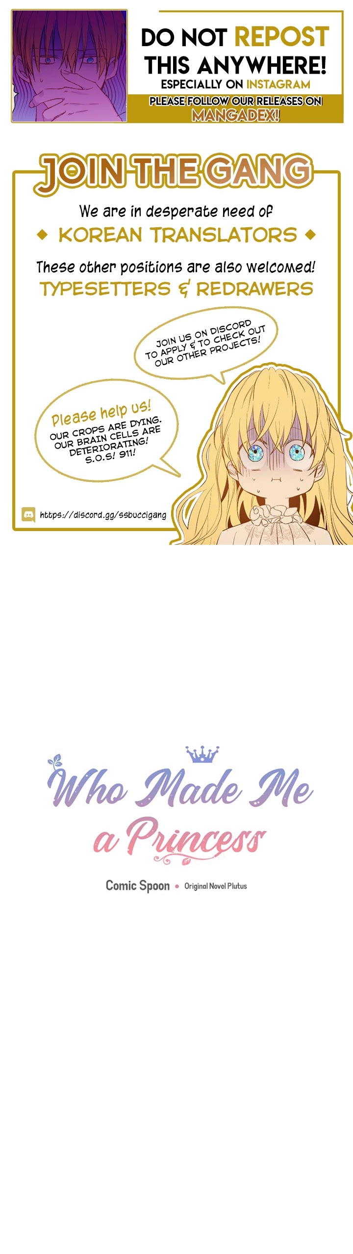 Who Made Me a Princess Chapter 76 page 1 - Chapter 76