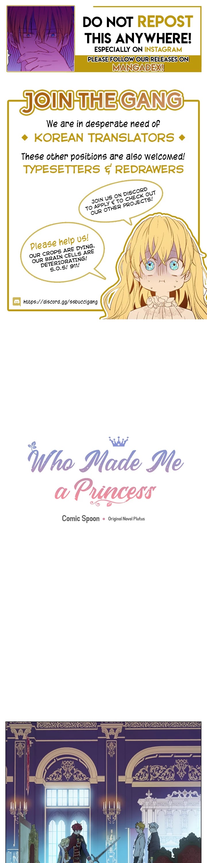 Who Made Me a Princess Chapter 89 page 1 - Chapter 89