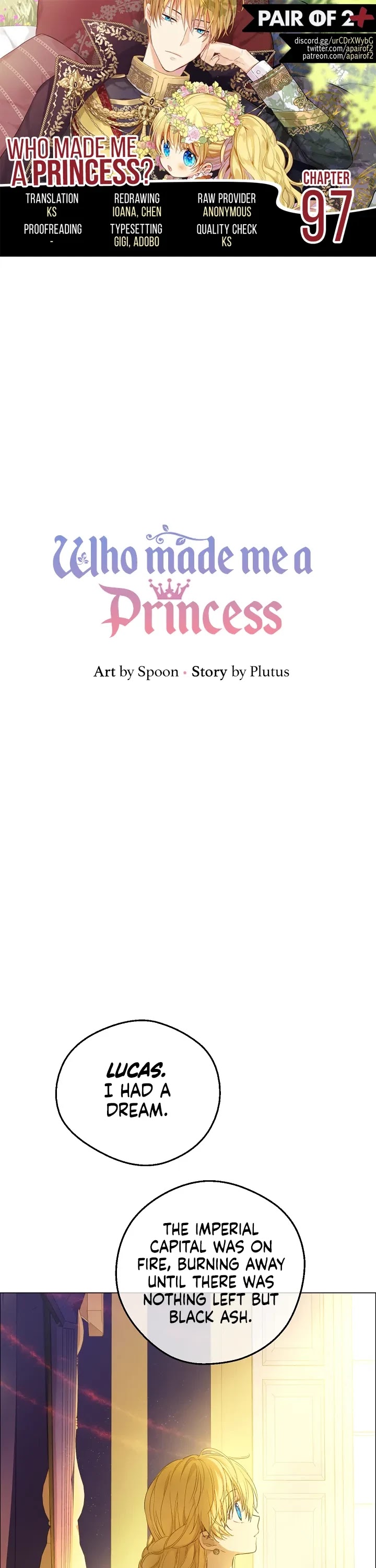 Who Made Me a Princess Chapter 97 page 1 - Chapter 97