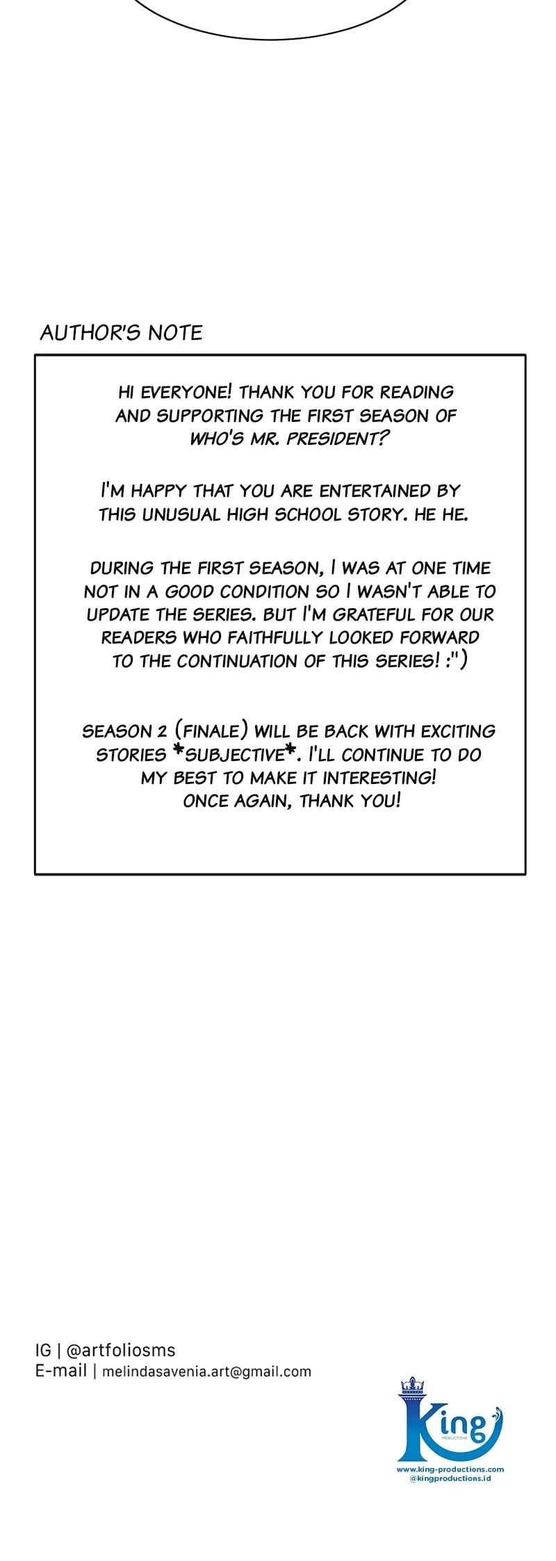 Who's Mr. President? Chapter 31.5 page 15 - Chapter 31.5: Bonus Episode