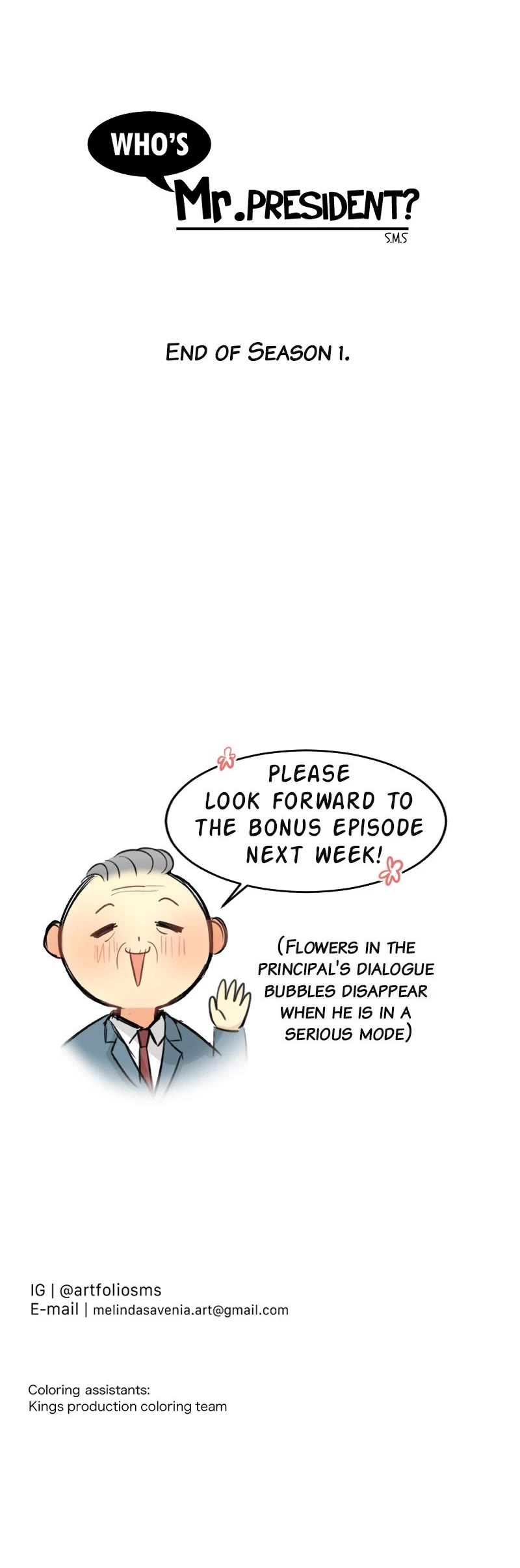 Who's Mr. President? Chapter 31 page 24 - Chapter 31: Episode 31 (Season 1 Finale)