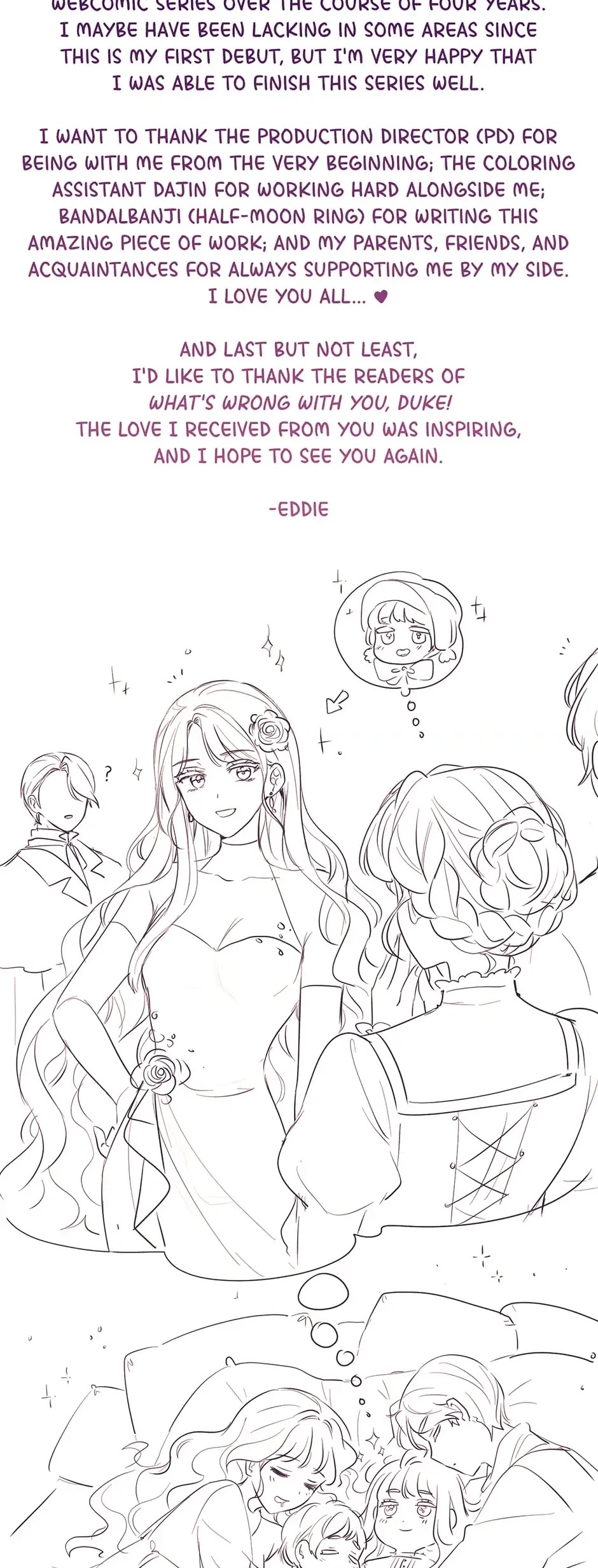 Why Are You Doing This, Duke? Chapter 133 page 43 - Chapter 133: A Miracle [END]