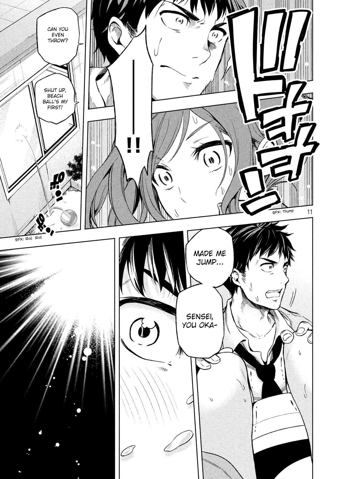 Why are you here Sensei!? Chapter 1 page 11 - Chapter 1: Golden Time