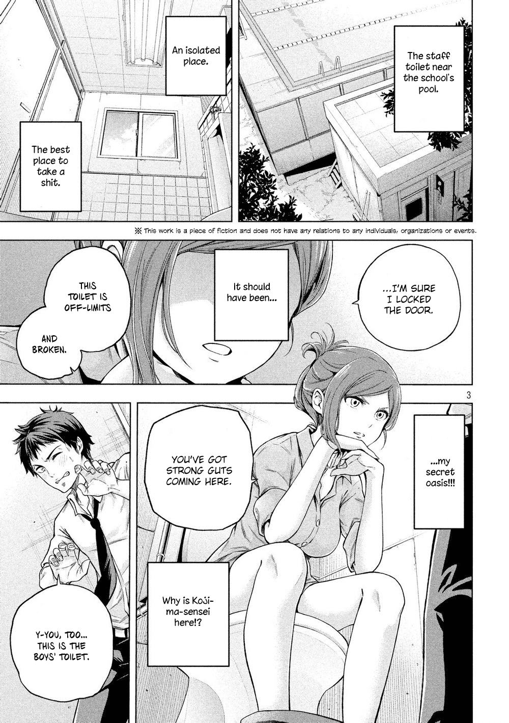 Why are you here Sensei!? Chapter 1 page 3 - Chapter 1: Golden Time
