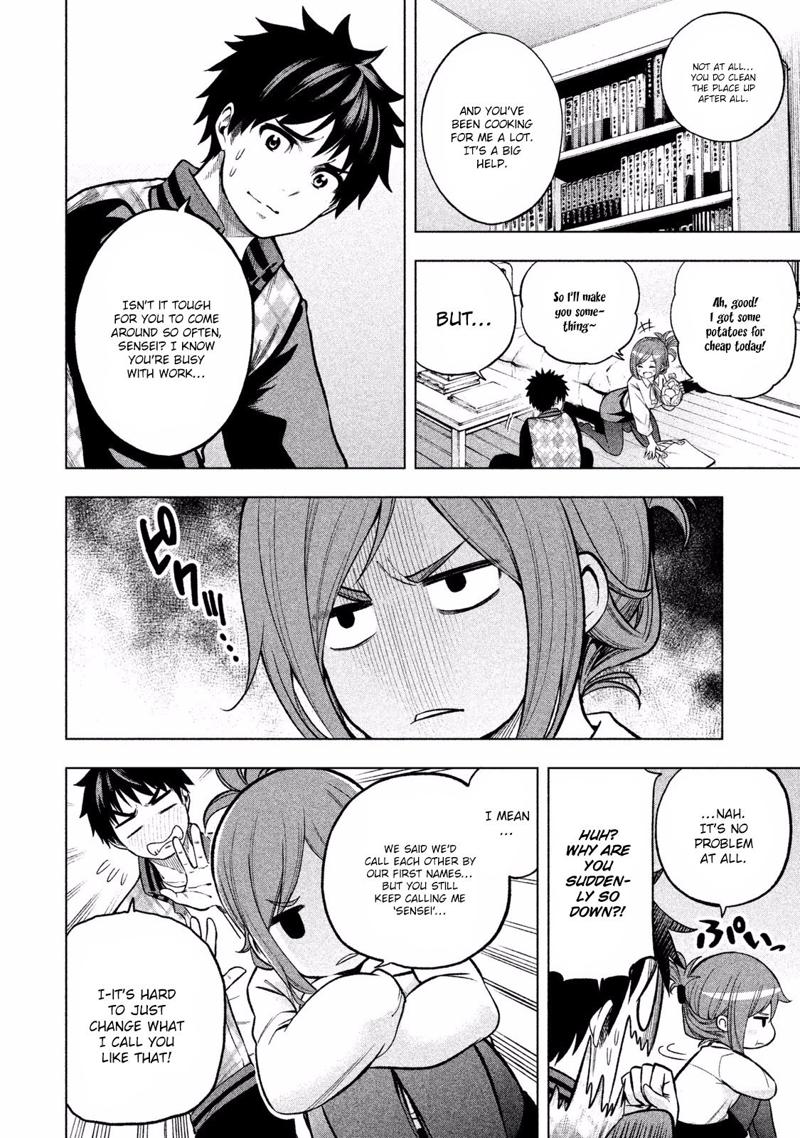 Why are you here Sensei!? Chapter 10.5 page 3 - Chapter 10.5: Extracurricular Lesson: Practice