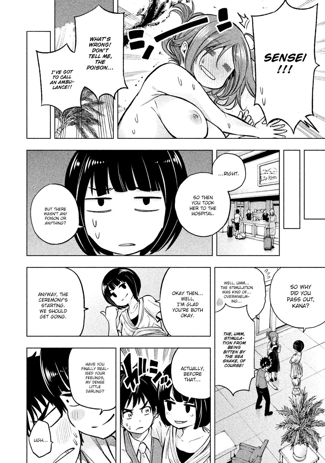 Why are you here Sensei!? Chapter 10 page 14 - Chapter 10: 10th Period - Promise