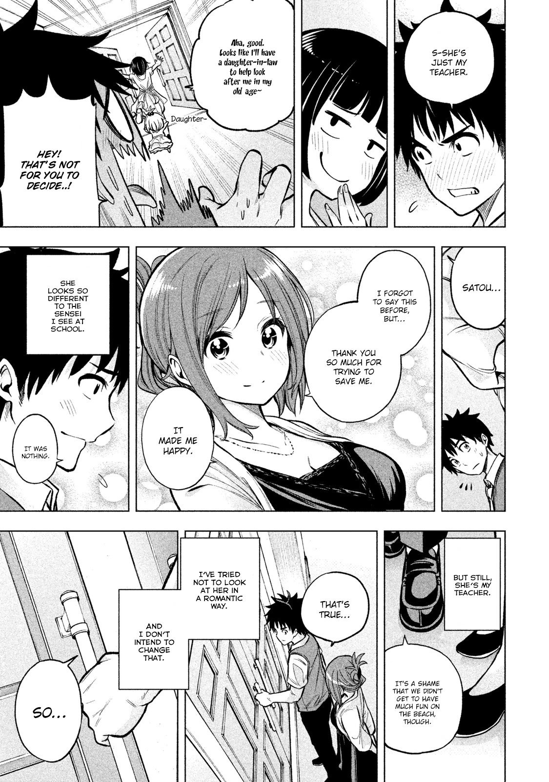 Why are you here Sensei!? Chapter 10 page 15 - Chapter 10: 10th Period - Promise