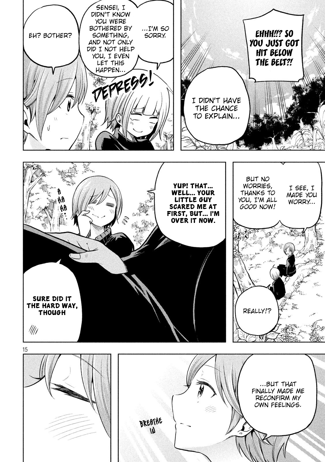 Why are you here Sensei!? Chapter 100 page 15 - Chapter 100