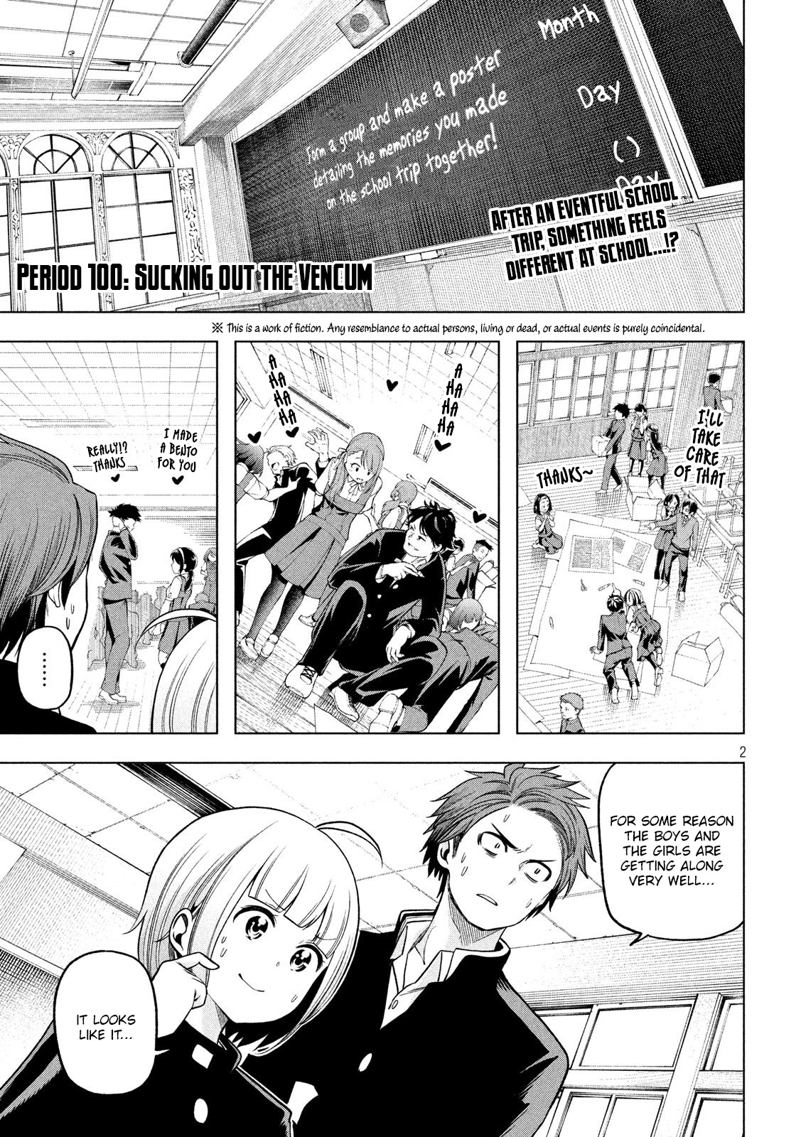 Why are you here Sensei!? Chapter 100 page 3 - Chapter 100