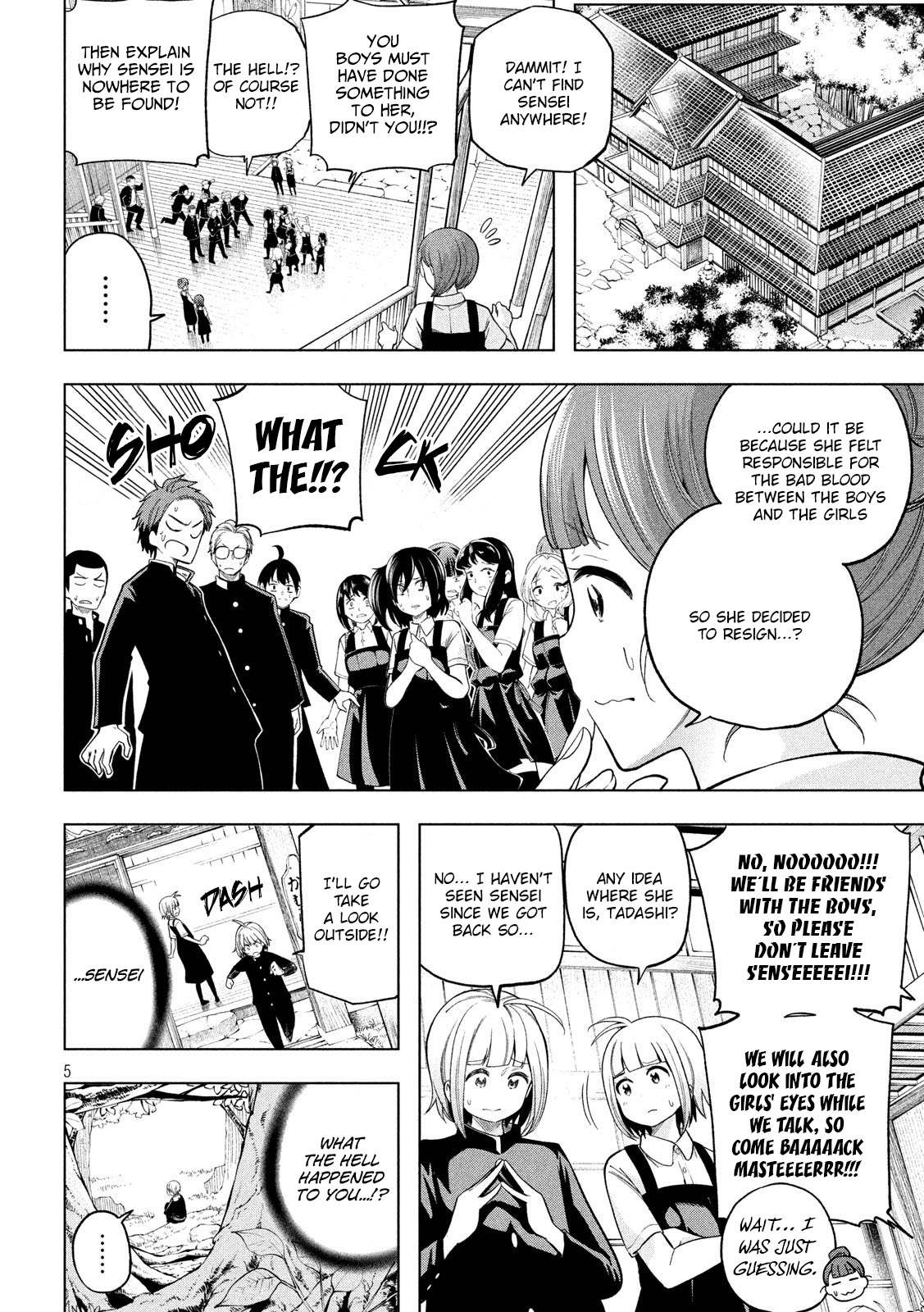 Why are you here Sensei!? Chapter 100 page 6 - Chapter 100
