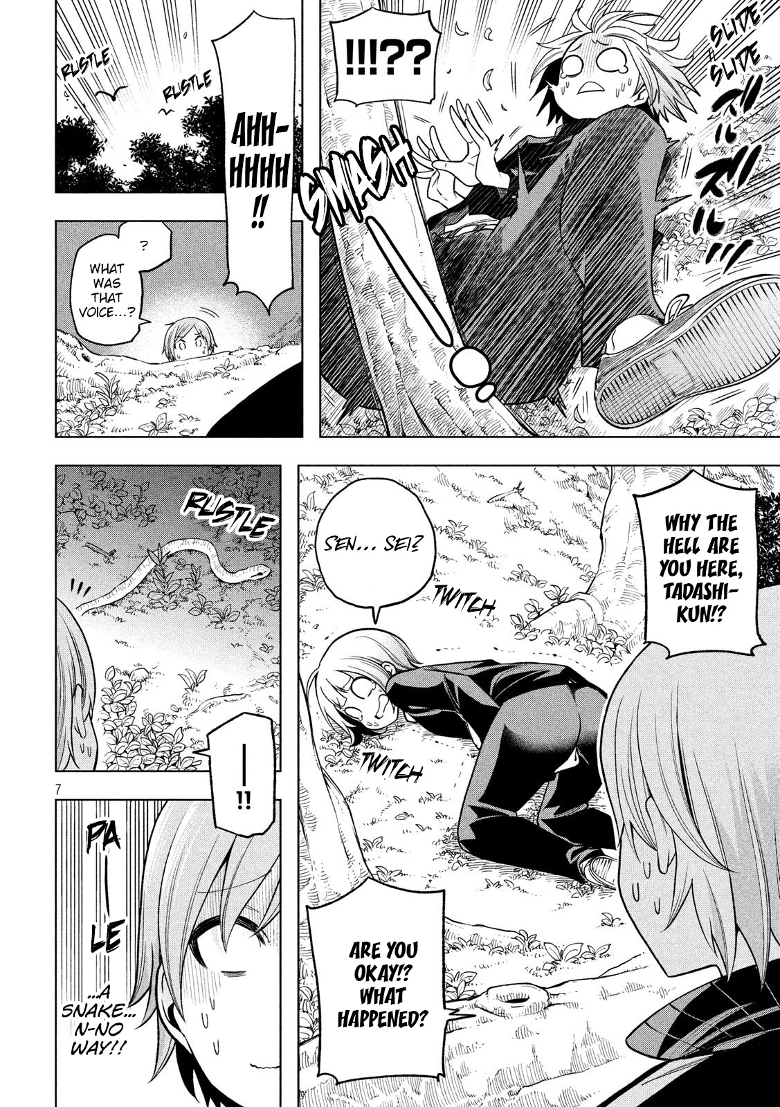 Why are you here Sensei!? Chapter 100 page 8 - Chapter 100