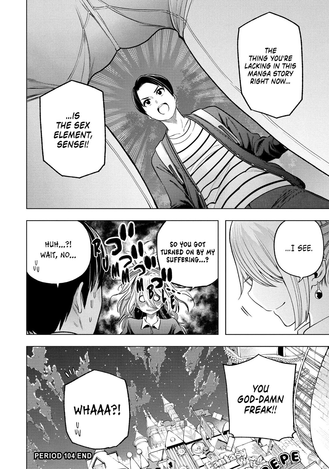 Why are you here Sensei!? Chapter 104 page 14 - Chapter 104