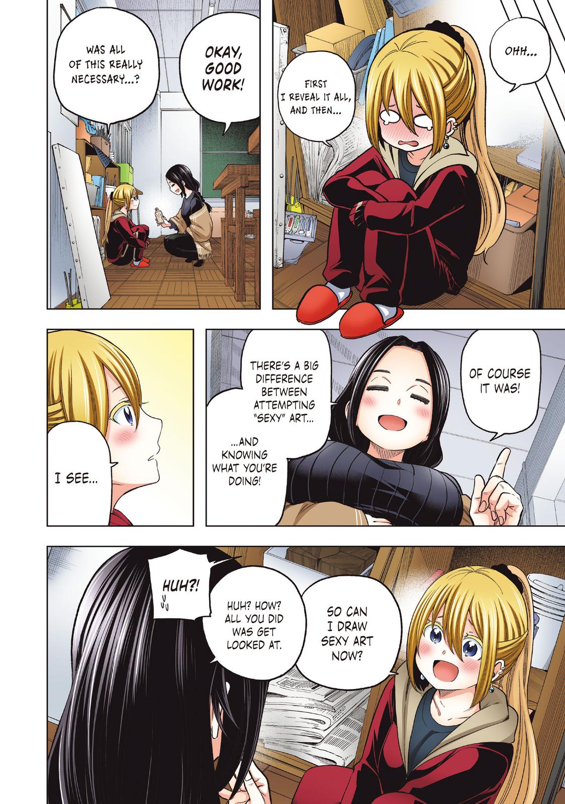 Why are you here Sensei!? Chapter 110.5 page 17 - Chapter 110.5